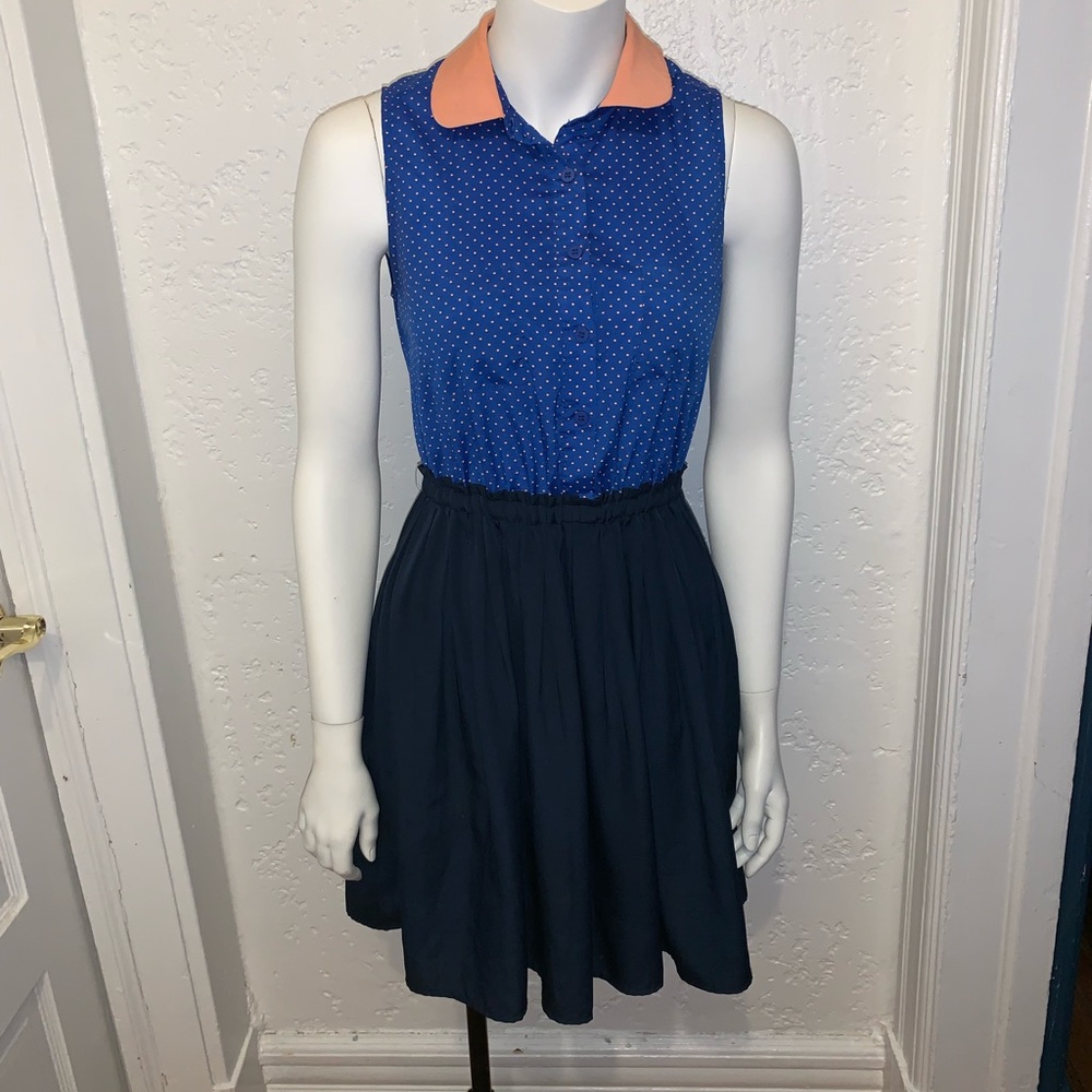 Madison Jules polka dots dress